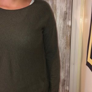 Old Navy Army Green Long Sleeve Tee